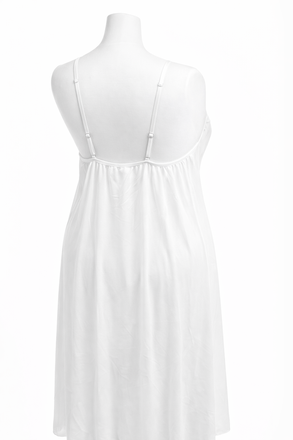 Longue nuisette blanche