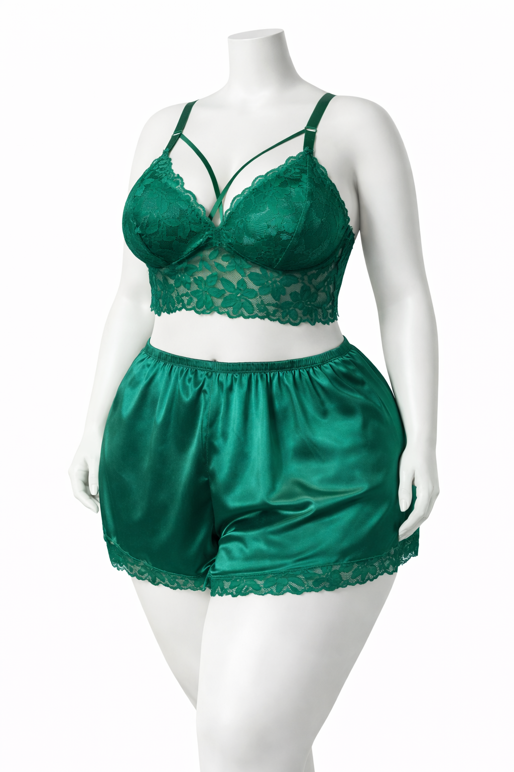 Ensemble Satin & Dentelle