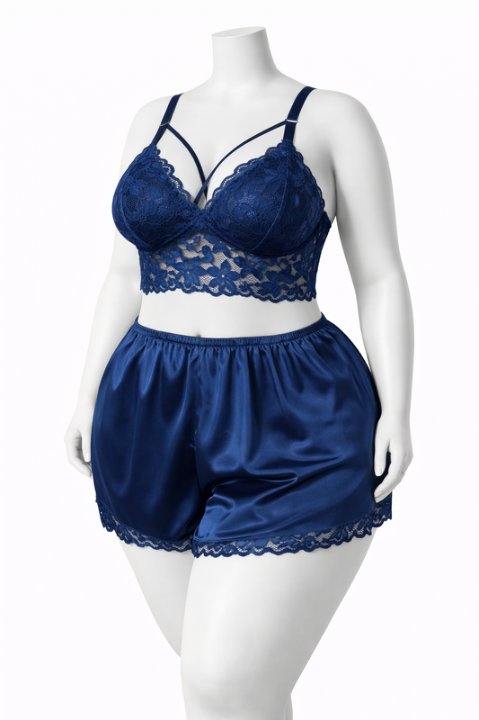 Ensemble Satin & Dentelle