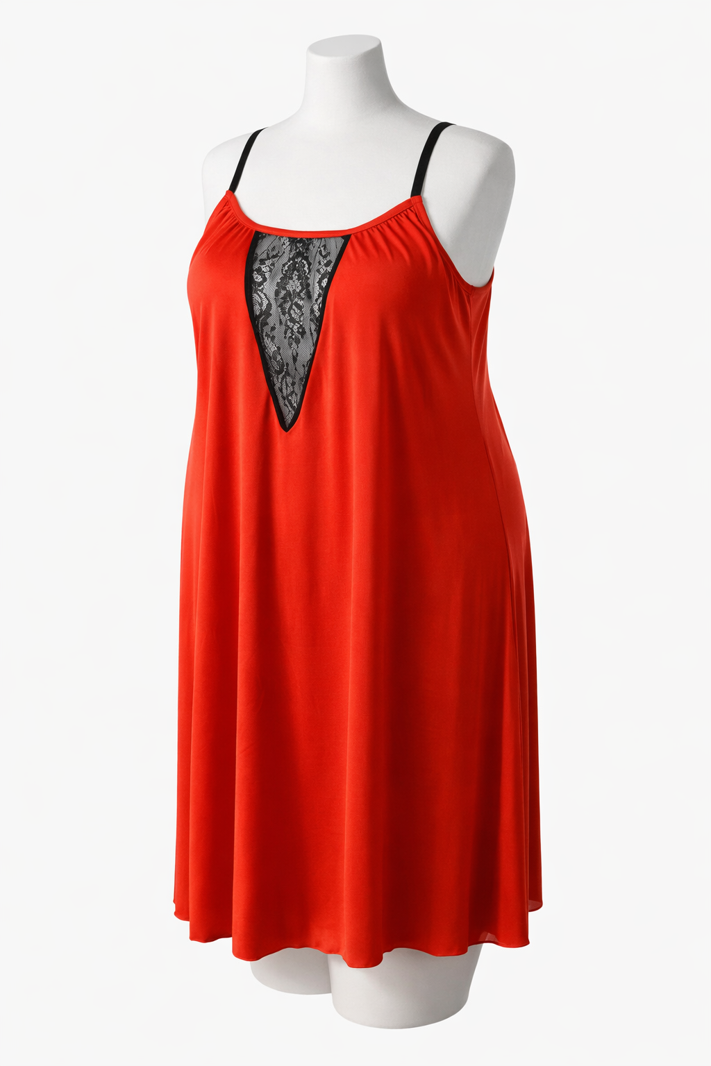 Robe de nuit avec détail en dentelle