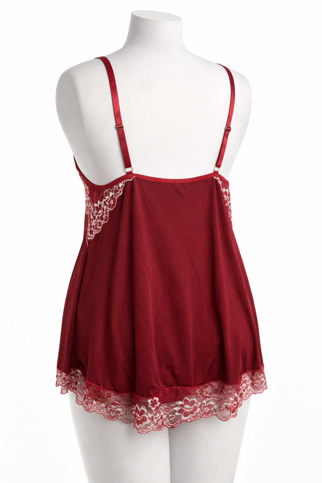 Nuisette transparente avec shorty